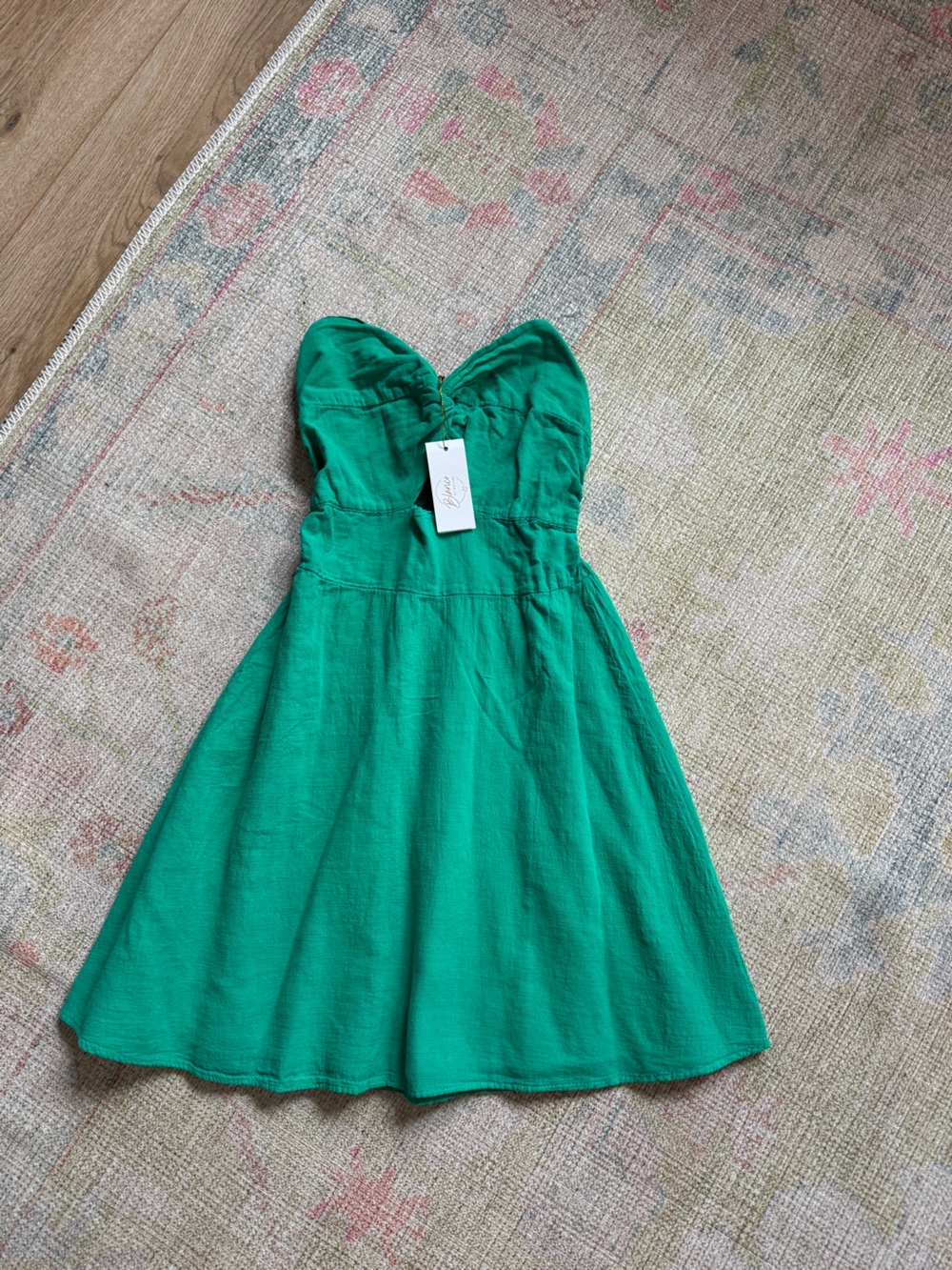 Blanco by Nature Zoey Dress Emerald Green – NWT Small